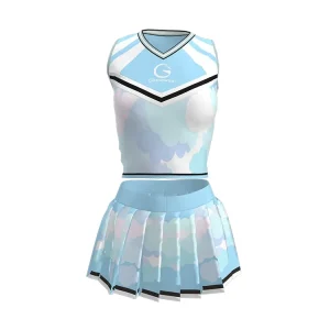 Fashion Girl Dancer Skirts Dress Sexy Custom Cheerleading Uniforms
