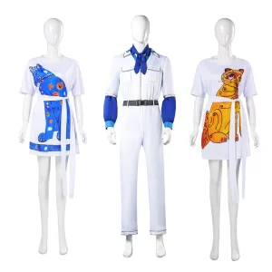For Inspired Benny TV & Movie Costume Set Halloween Cosplay Stage Performance Outfit Polyester Adult Suits