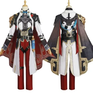 Game Anime Cosplay High School Uniform Clothes Halloween Party Jin Yuan Costume