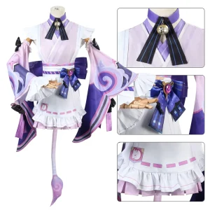 Geshin Glass Moon Ruixi Cosplay Costume