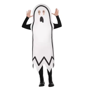 Ghost Halloween Costume with Sponge Suit for Stage Performance and Family Matching Outfits
