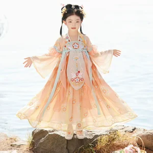 Girls’ Ancient Chinese Traditional Hanfu Dress
