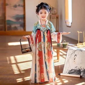 Girls’ Ancient Chinese Traditional Hanfu Dress
