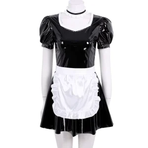 Girls’ Halloween Maid Cosplay Performance Costume