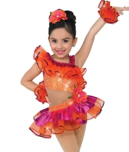 Girls Jazz Dance Costumes Jazz Skirt Dance Costumes Performance