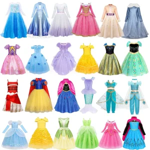 Girls Princess Dress TV and Movie Cosplay Costume