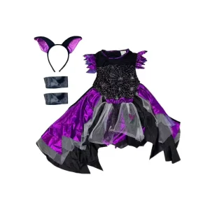Girls Sleeveless Witch Costume for Carnival and Role-Playing