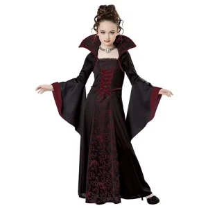 Girls Vampire Princess Costume with Choker ZMHC-001