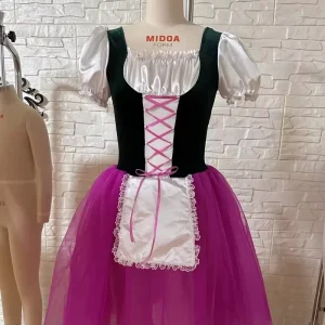 Girls’ and Adults’ Dance Costumes Classic Western Tulle Nylon Velvet Ballet Tutu Factory
