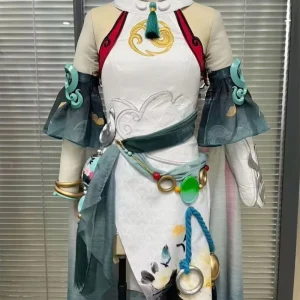 Gongsun Li Lihenyan Cosplay Costume Women’s Kimono Dress with Shoes