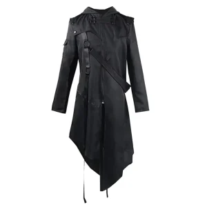 Gothic Halloween Cosplay Jacket for Men Dark Vampire Style for Costume Parties & Themed Events