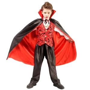 Gothic Vampire Costume Set for Boys and Kids Halloween Party