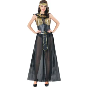 Greek Goddess Women Ancient QueenEgypt Egyptian Pharaoh TV Costume Halloween Cosplay Carnival Cosplay Dress