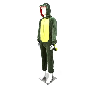 Green Dinosaur Cosplay Costume for Adults Stage Performance