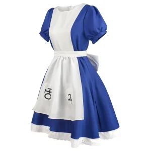 Halloween Alice Maid Lolita Cosplay Costume