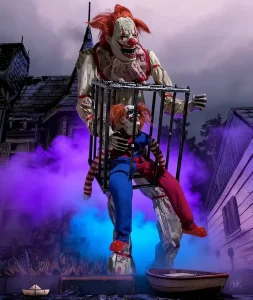 Halloween Animatronic Ghost Zombie Model Scene Lighting Plastic Battery Powered