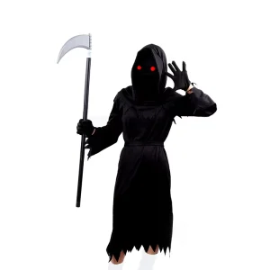 Halloween Boys’ Horror Death Devil Ghost Costume Soft Polyester Customized Color