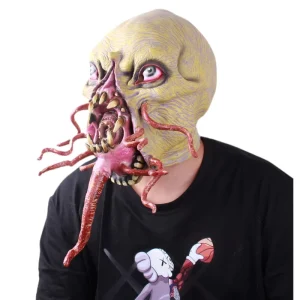 Halloween Christmas Bloody Scary Adult Zombie Monster Vampire Latex Full Face Masks Party Costume