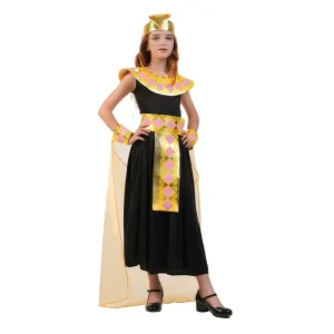 Halloween Cleopatra Cosplay Costume for Kids Girls