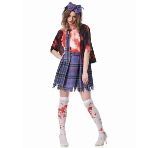 Halloween Cosplay Costume Stage Masquerade Party Costume Zombie Sexy Costumes Adult Sexy Girl Cosplay Vampire Student Uniform