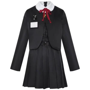 Halloween Cosplay Outfit Spandex JK Uniform Academic Style Collarless Jacket Waist cinching Skirt TV Movie Anime Performance
