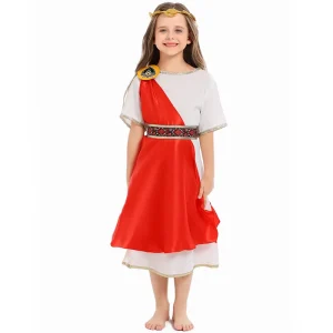 Halloween Costume Ancient Rome Medieval Stage Performance Includes Dresses Echo Character Polyester Unisex