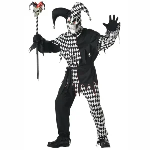 Halloween Costume Clown COSPLAY Outfit Holiday Party Wear Stage Performance Checkered Pattern Adult Comfortable Casual Polyester