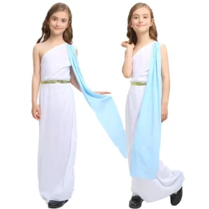 Halloween Costume for Kids Greek Goddess Roman Prince Cosplay Costume Children’s Performance Clothing for Party