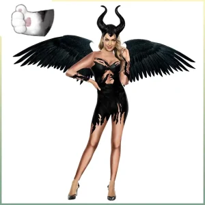 Halloween Digital Print Adult Women’s Devil May Cry Cosplay Jumpsuit Costume Polyester