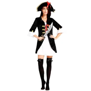 Halloween Dress Cosplay Pirate Costumes Sexy Adult Women Luxury Pirate Costume Carnival Party Female Wear