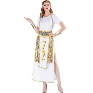 Halloween Easter Medieval Pharaoh Cleopatra Caesar Couple Costume Stage Performance Myth Queen King Role Play Costume Suits