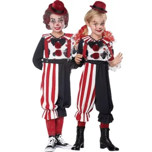 Halloween Family Costumes Unisex Children’s Circus Clown Costume Customization