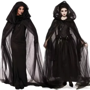 Halloween Ghost Bride, Witch, or Vampire Adult Cosplay Costume