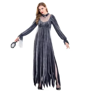 Halloween Ghost Bride Zombie Vampire Devil Costume for Women