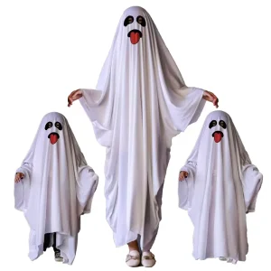 Halloween Ghost Cosplay Costume and Party Decorations