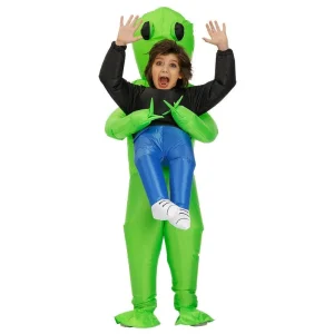 Halloween Ghost Fabric Inflatable Costume and Horror Prop for Children and Adults