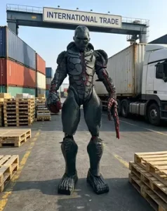Halloween Giant Stilt Walker Scary Monster Costume for Stage Performance Carnival & Haunted House