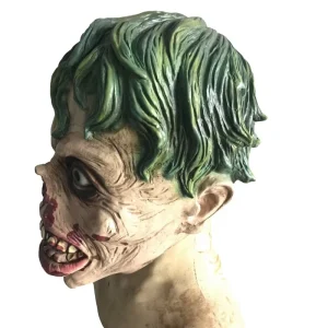 Halloween Handmade Hand-Painted Zombie Latex Mask Haunted House Party Cosplay Prop