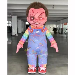 Halloween Horror Inflatable Ghost Doll Mascot Costume Event Party Atmosphere Props Walking Mascot Costume for Sale