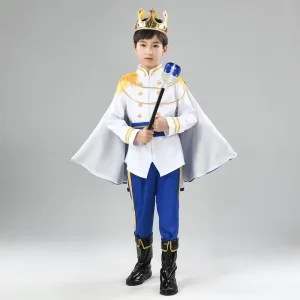 Halloween Kids King Prince Performance Costume Fairy Tale Stage Costume