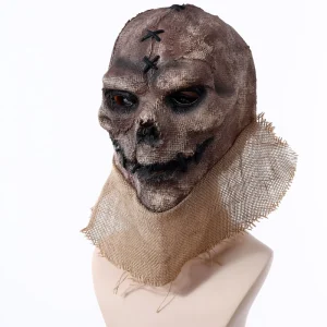 Halloween Latex Horror Zombie Mask Cosplay Adult Party Decoration Accessory Terror Full Face Handmade