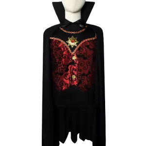 Halloween Misty Ghost Cosplay Vampire Dress Performance Costume Kid Halloween Evil Death Stage Performance