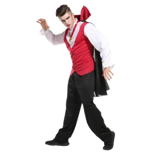 Halloween Outfit Medieval the Stunning Vampire Duke Adult Vampire Costume