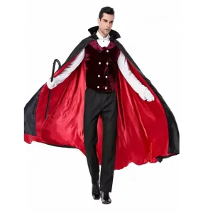 Halloween Party Adult Man Vampires Gentleman Costume For Men Cosplay