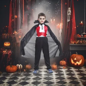Halloween Party Cosplay Classical Vampire Gothic Vampire Costumes for Boys