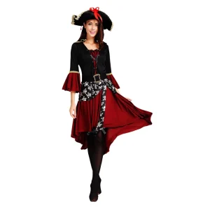 Halloween Pirate Adult Ladies Costume Halloween Cosplay