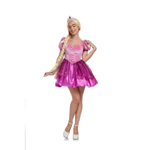 Halloween Princess Cosplay Costume Long Hair Dress