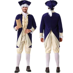 Halloween Renaissance Judge Officer Costume RKHC 012
