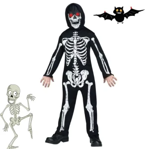 Halloween Skeleton Jumpsuit Costume for Ghost Festival Stage Performance Cosplay Factory Direct Supply