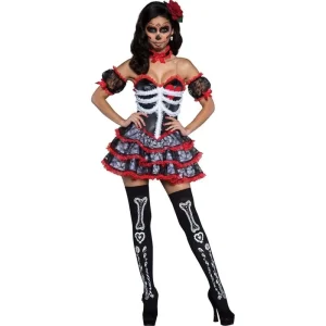 Halloween Skeleton Vampire Bride Demon Clown Costume for Women